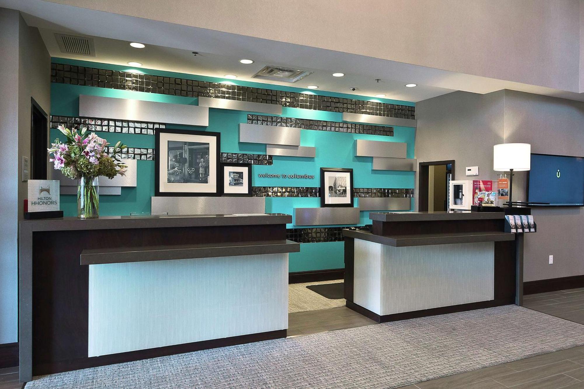 Hampton Inn & Suites Columbus/University Area Esterno foto